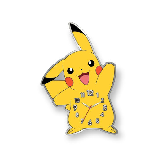 Picture of POKEMON WALL CLOCK PIKACHU ANALOG DISPLAY